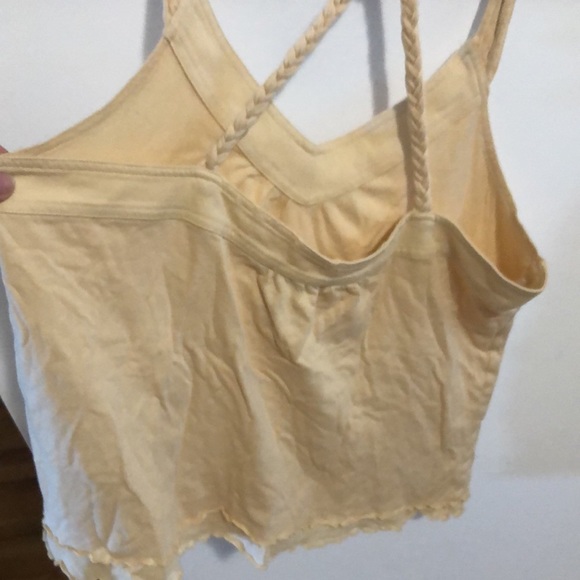 Marc Jacobs yellow halter tank with braided back - Picture 5 of 6